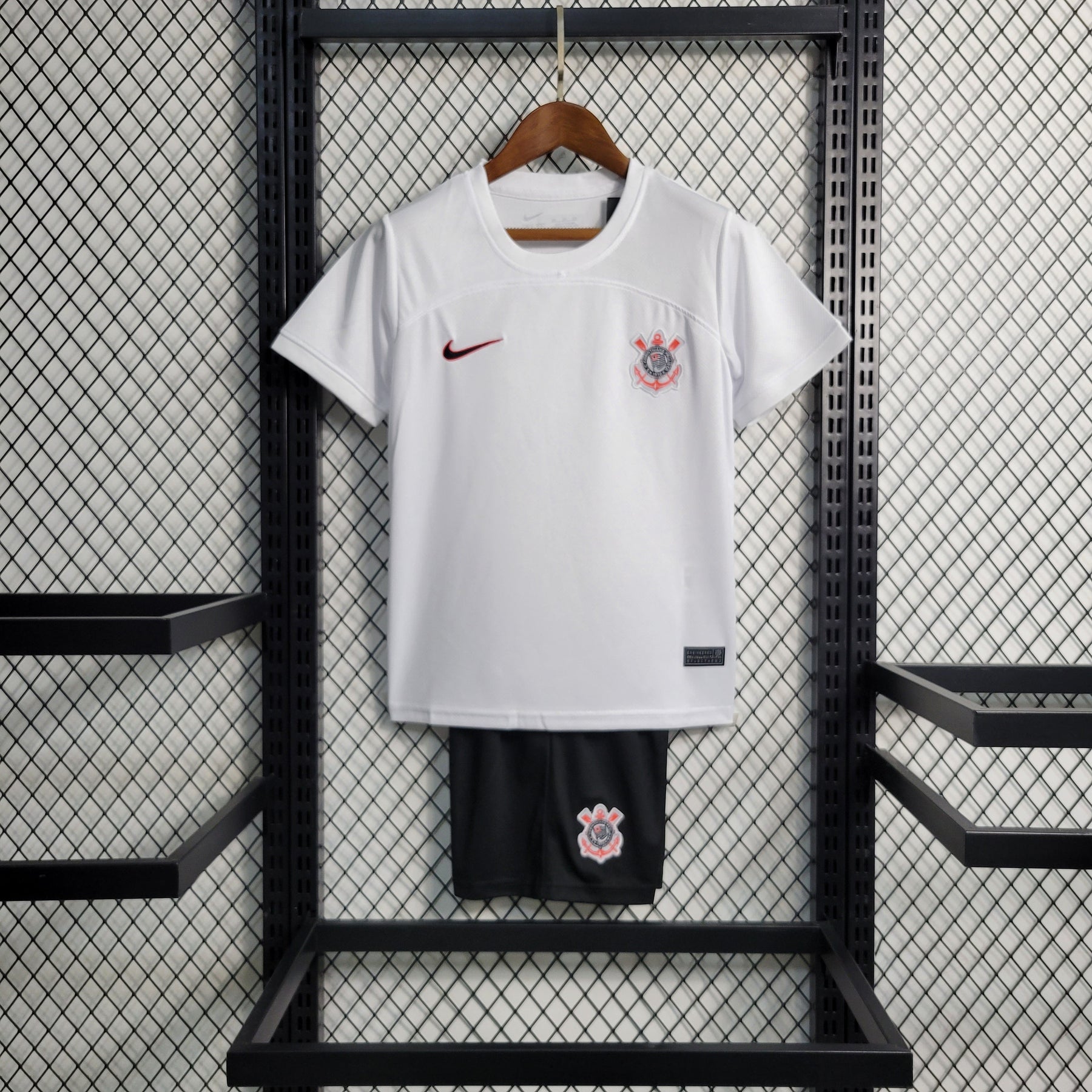 Kit Infantil Corinthians I 2023/24 + PERSONALIZAÇÃO GRÁTIS