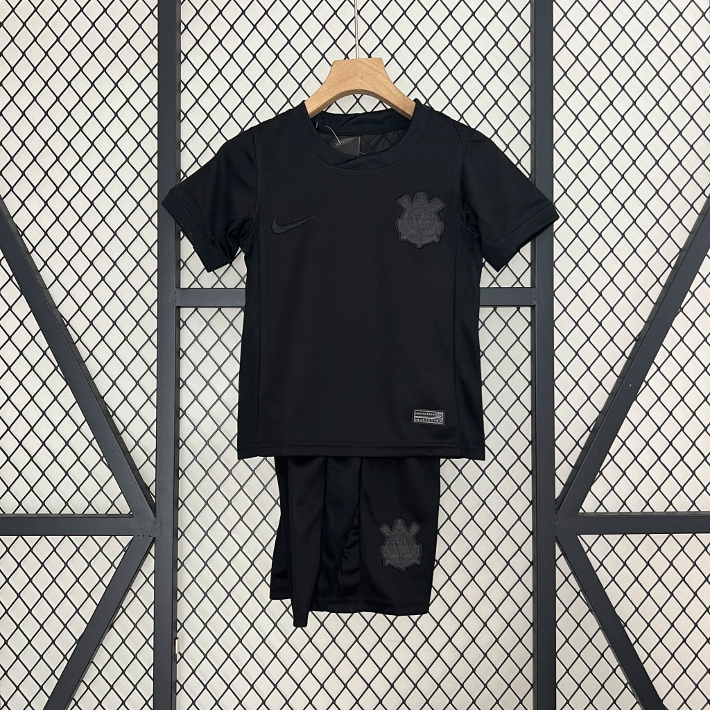 Kit Infantil Corinthians II 2024/25 + PERSONALIZAÇÃO GRÁTIS