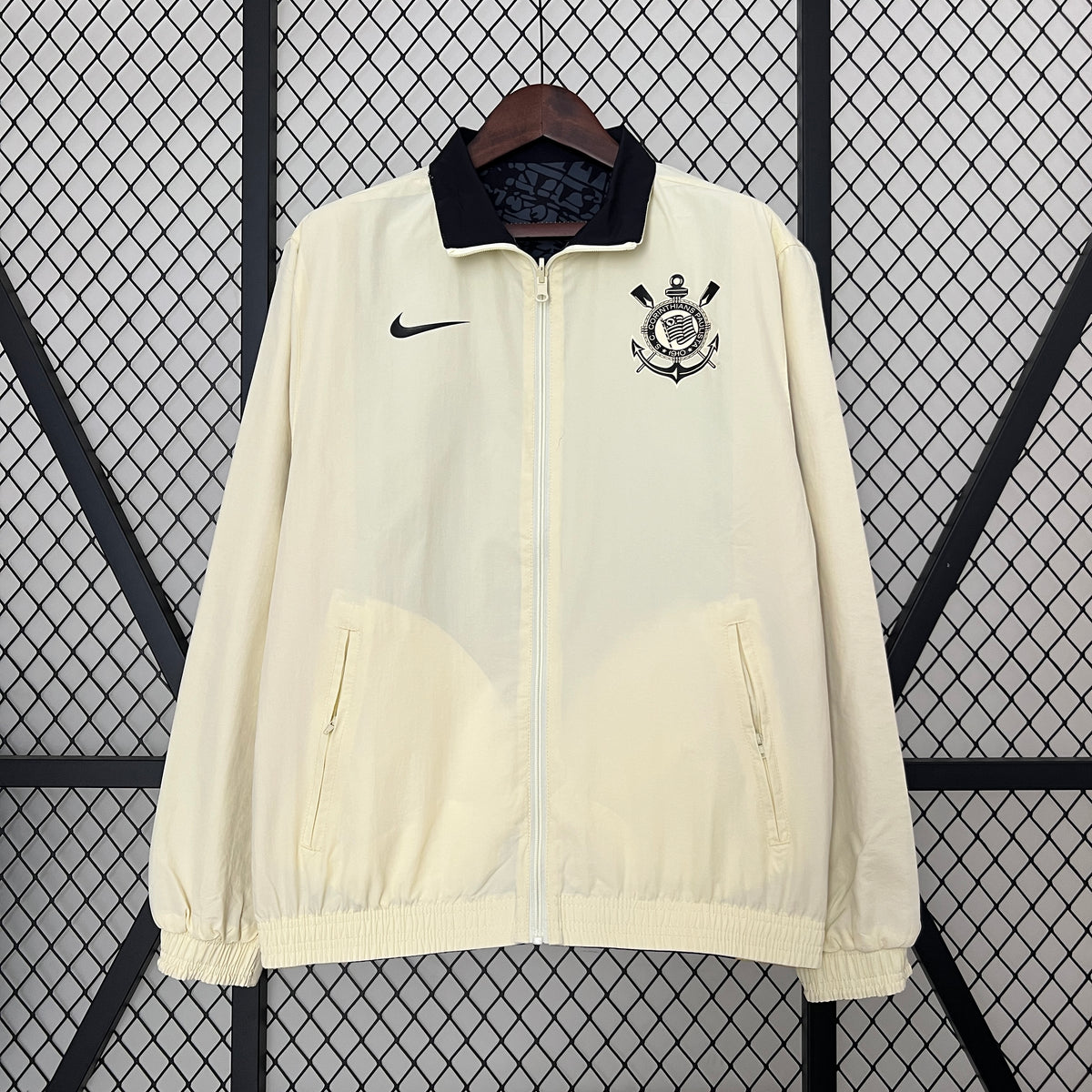 Jaqueta Corta-Vento Dupla-Face Corinthians 2025/26