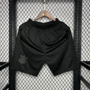 Shorts de Jogo All Black Corinthians 2024/25